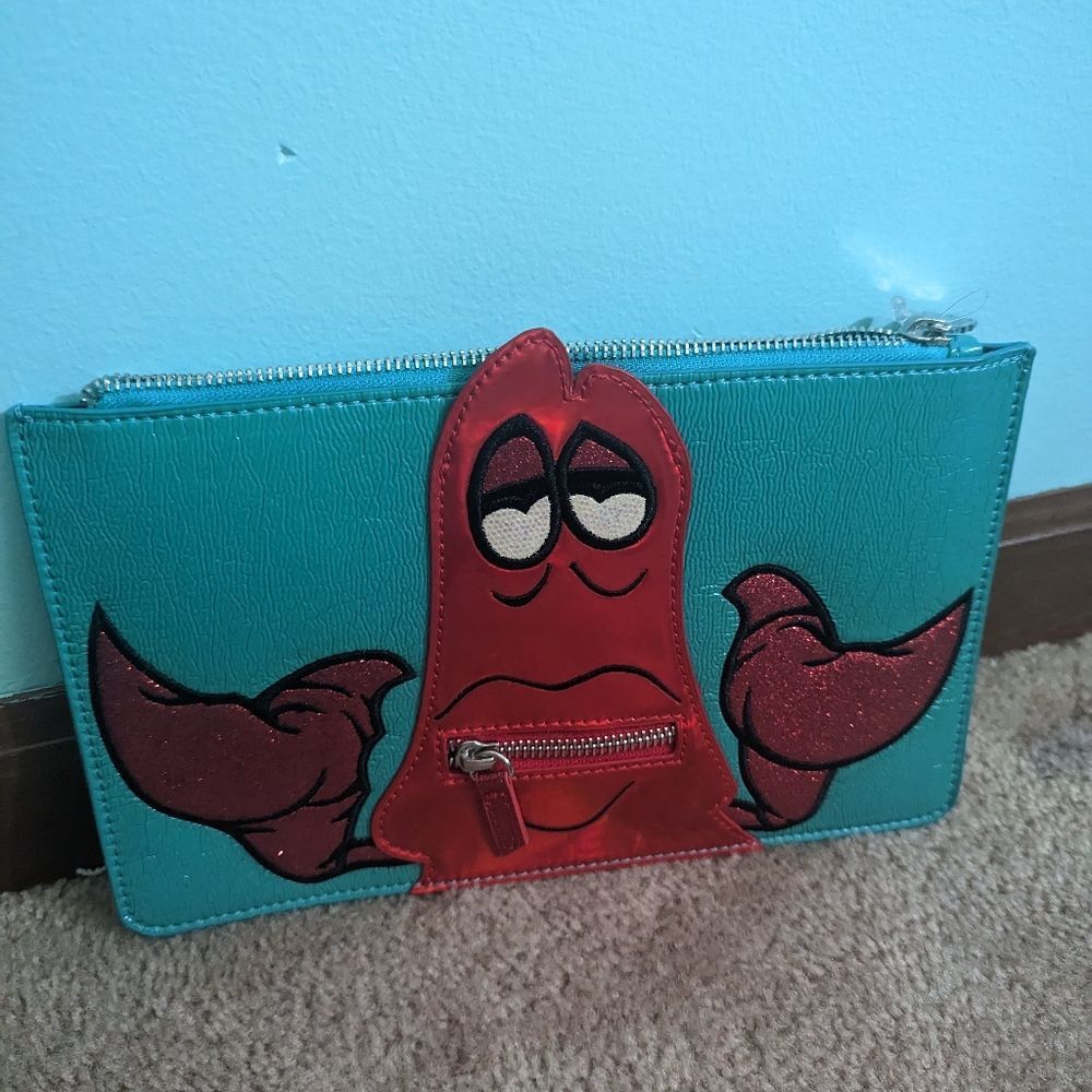 Danielle Nicole  Disney Little mermaid Sebastian small clutch